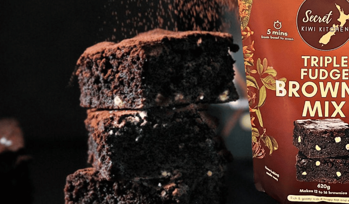 Secret Kiwi Kitchen Triple Fudge Brownie Mix